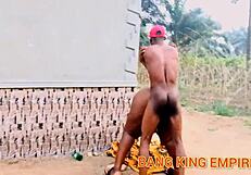 bbw milf with big tits and ass in missionary outdoor garden hardcore during thanksgiving