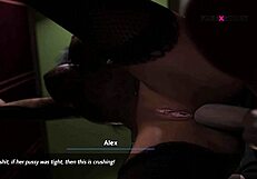 ड्रीम्स ऑफ डिजायर एलेक्स ट्रेसी की चूत गांड 3डी कार्टून डॉगी में चोदता