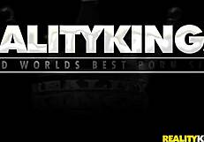 Britney's big natural tits get worshiped in intense realitykings workout 3some with skinny teens and hard cocks.