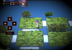 Playing this hentai rpg game with asian characters in leggings.