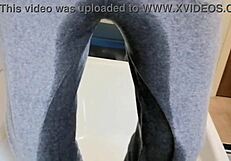 teen in lingerie shocks with pissing compilation volume two