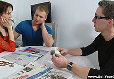 Chelsy Sun Fucked Hard For World Cup Trip! Teen Gets Cumshot On Shaved Pussy.