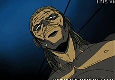 Man, this bound hentai slut just gets railed hard!