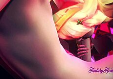 Ahri Star Guardian's Hard Sex in League of Legends Hentai!