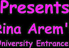 rina arem faces a humiliating gyno exam by doctor tampa for university entry