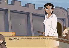 spooky times 1 a fet side story in anime dating game