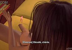 i fucked a tiny 18+ trans with giant busty trans in 3d cartoon hentai