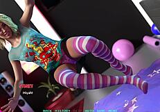 name88s triangle 20 - movie night with cute busty blonde