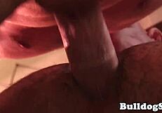 hunky dom bending british stud over for assfucking