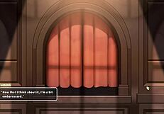 summer clover harem game ep 8 caught half naked with huge surprise