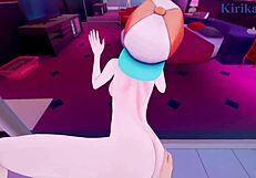 Oozora Subaru and Yuzuki Choco in Intense Hentai Sex