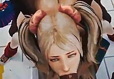 Watch this 3D futanari fuck compilation?