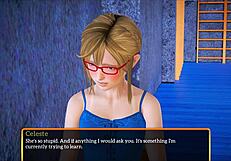 My new family 498 with blonde small 18+ tits and game.