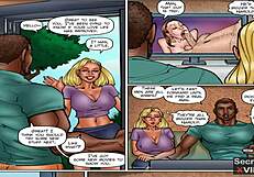 Cheating Wife Learns Intense Lesson As Black Stud Eats Her Pussy