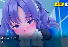 Yuuka, tell me how you fucked your teacher in this anime