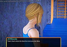 My new family 498 with blonde small 18+ tits and game.