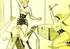 Vintage Erotic Drawings from Antique Comics