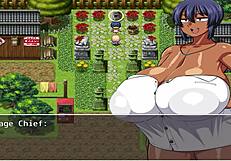 Brown Girl Natsuki-Chan Fingering Big Tits And Handjob With Big Cock