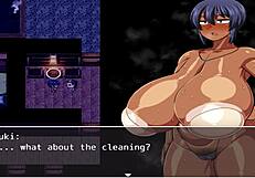 Brown Girl Natsuki-Chan Fingering Big Tits And Handjob With Big Cock