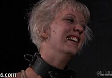 sexy whipping session leaves the beautiful girl's ass red and throbbing with pleasure.