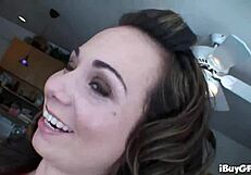 Holly West comes over for a visit