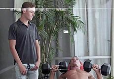 Hunk Teaches Twink Boy How To Flip-Fuck!