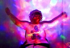 bbw goddess worship dance and oil