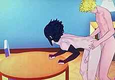 Naruto and Sasuke in wild hentai?
