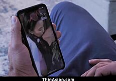 Horny asian teens crush on professor!