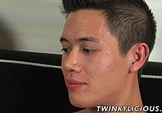 Twinks Trevin Nills, Michael Lee, Ty Sloan jerk off