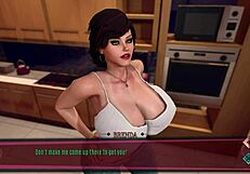 let's play exposed with big tits and pussy creampie in episode 1