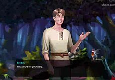 why is the pixie sleeping naked? the shepherd is angry!