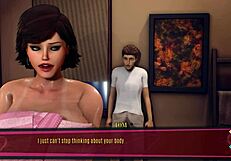 let's play exposed with big tits and pussy creampie in episode 1