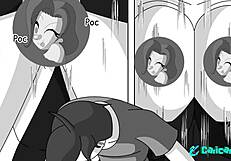 My favorite nanny S3 Ch2 slams hard in 3D comic