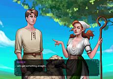 why is the pixie sleeping naked? the shepherd is angry!