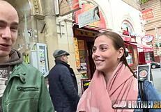 Cloe Gets Fucked By Boyfriend Outdoors In Front Of Camera