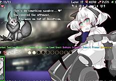 Watch this lost chapter hentai game with masturbation!