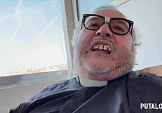 young alice gets bent over for dirty correction by father