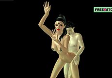 Japanese Man Fucks Indian Bhabhi From Behind In Cartoon