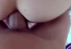 horny homemade cheating wife fucked in both holes by teen 18+ with creampie hd 😈