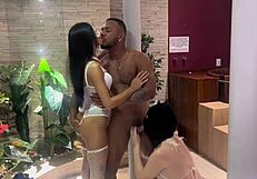 Raw Easter Fun with Negão and Two Sexy Bunny Girls