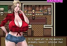 uhh, facin’ a fast zombie in this hentai game, help!