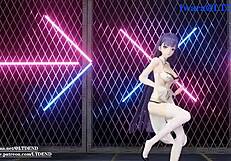 mmd raiden mei shakes in chinese dress submitted by ltdend