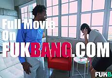 I see august ames noticing a huge bulge under my pants