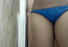 Indian Step Sister Bathroom Ass Fucking Video