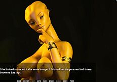 Tales from the unending void 11- female alien fingers herself ready for my cock