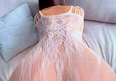 Beautiful Latina Shakes Big Ass In Prone Bone And All Fours