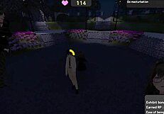 Seleka-san completes park missions nude