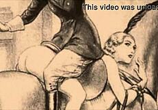 Exploring vintage illustrations from old cartoons and anime