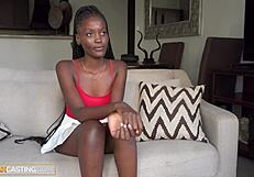 can you believe this cute kenyan model deepthroating big cock pov?